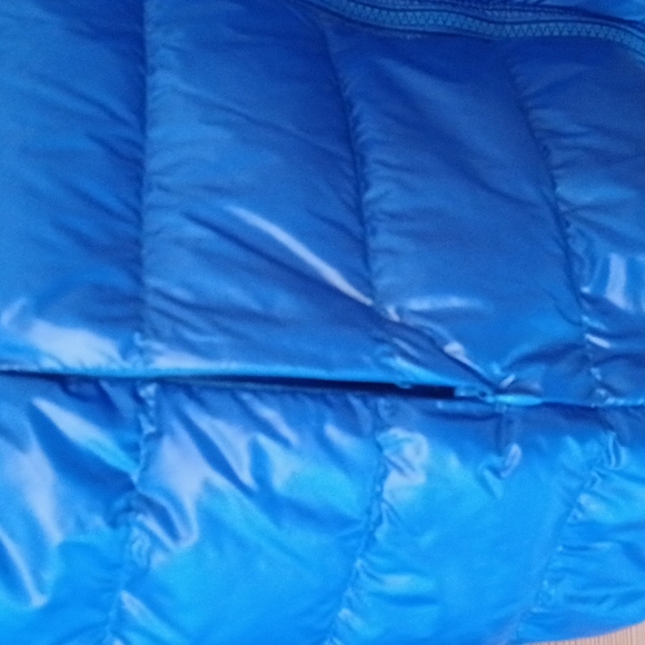 Ladies quilted down hooded jacket packable - Picture 6 of 8